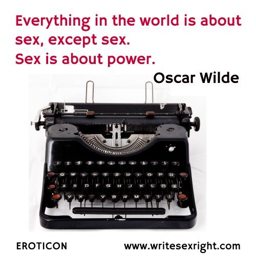 Oscar wilde sex power quote
