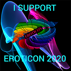 Eroticon 2020 I Support Badge