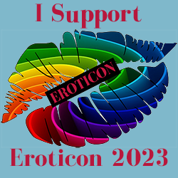 Eroticon 2023 I Support Badge